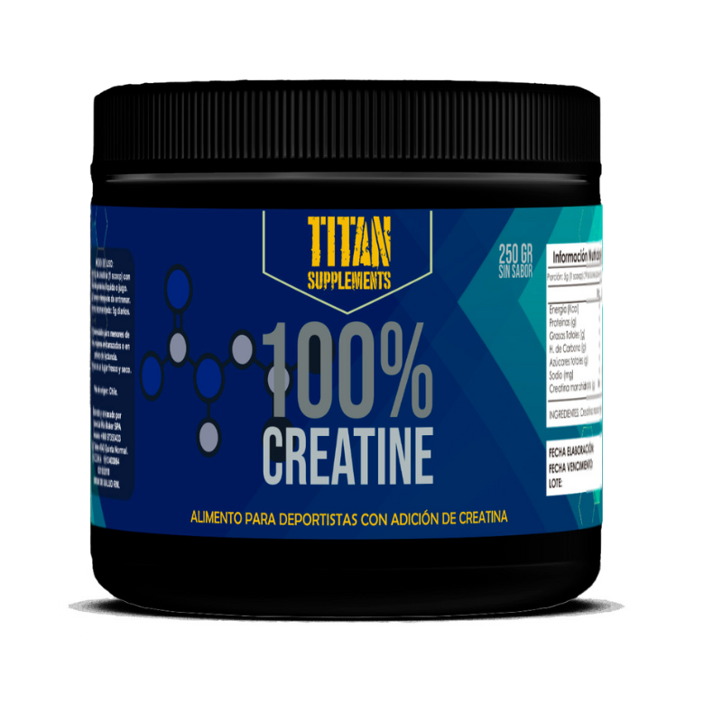 100 % Creatina Titan Supplements 300 g