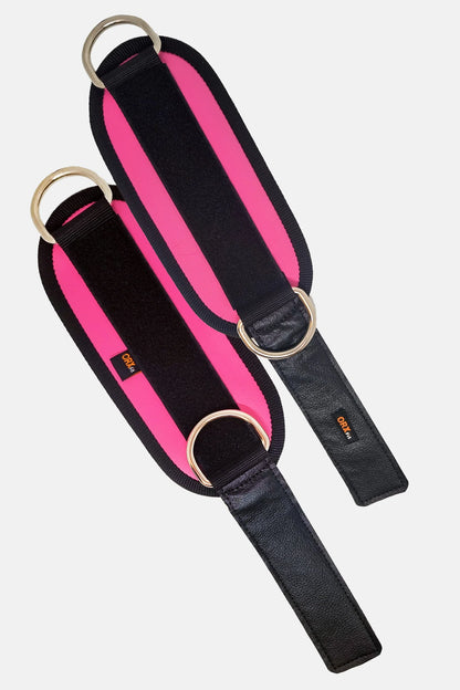 Tobilleras para Patada de  Glúteos ORX Pink