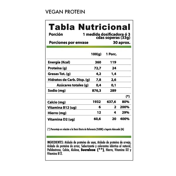 Vegan Protein Revitta Chocolate