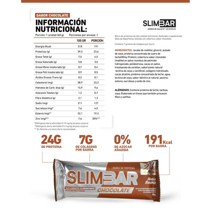 Barra Slim Bar Chocolate