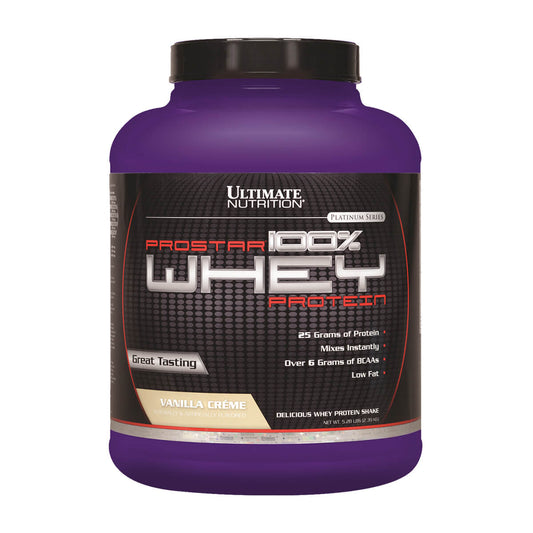 ProStar 100% Whey Protein 5 lbs - Ultimate Nutrition 80 serv